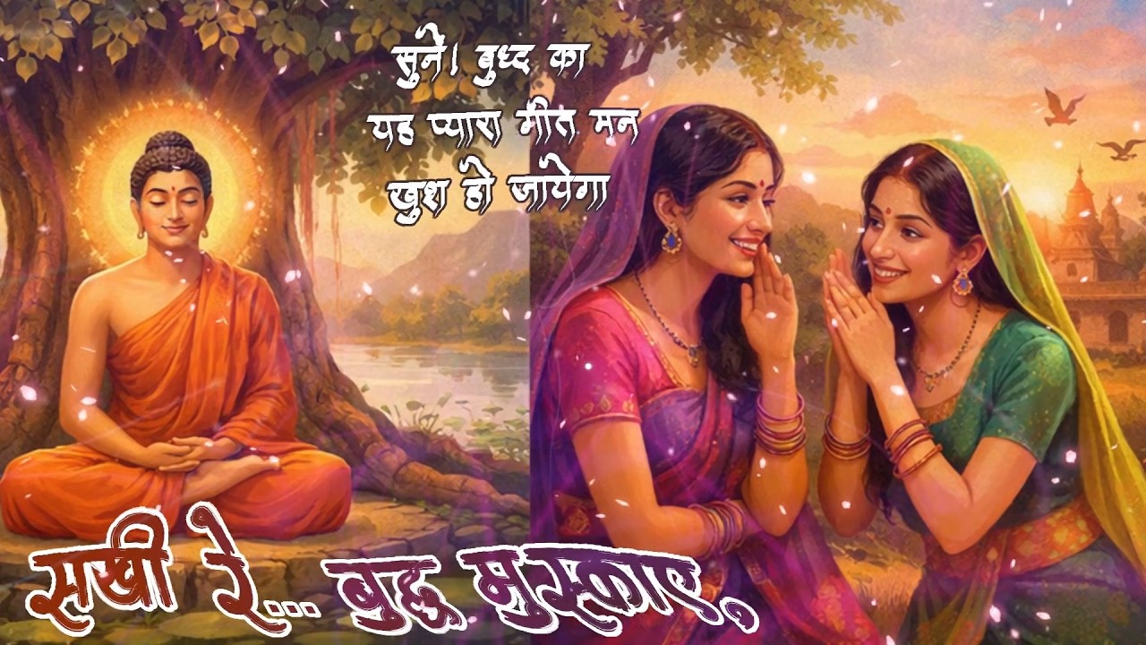 सखी रे… बुद्ध मुस्काए | Gautam Buddha Song | Buddhist Peace Song | Bhajan | Gautam Buddha Song