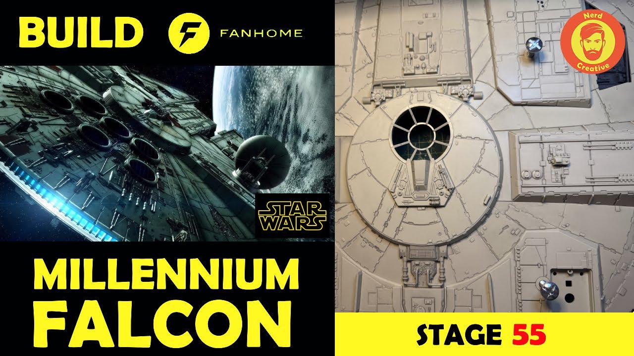 FANHOME Star Wars: Build the Millennium Falcon - Stage 55