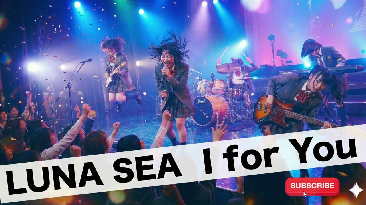 LUNA SEA I for You｜Japanese Girls AI Rock Band｜邦楽カバー