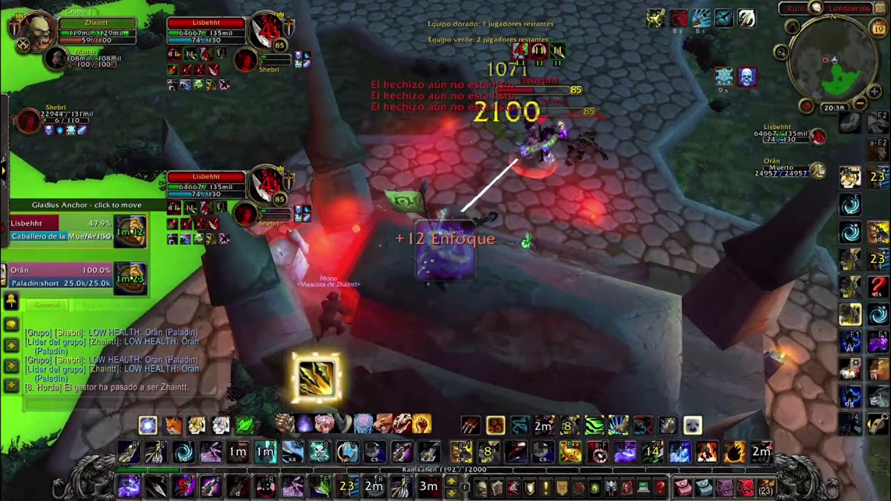 Arenas 2c2 wow Warsages