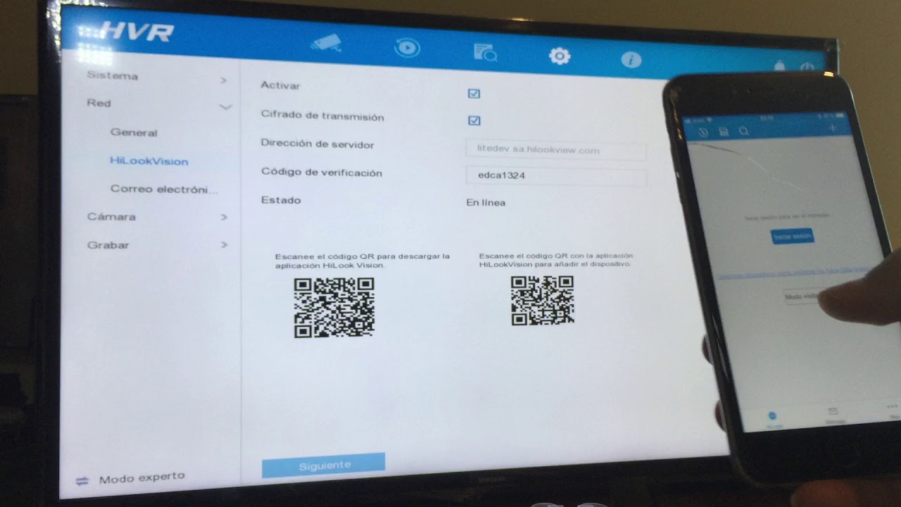 como configurar la App Hilook en tu smartphone