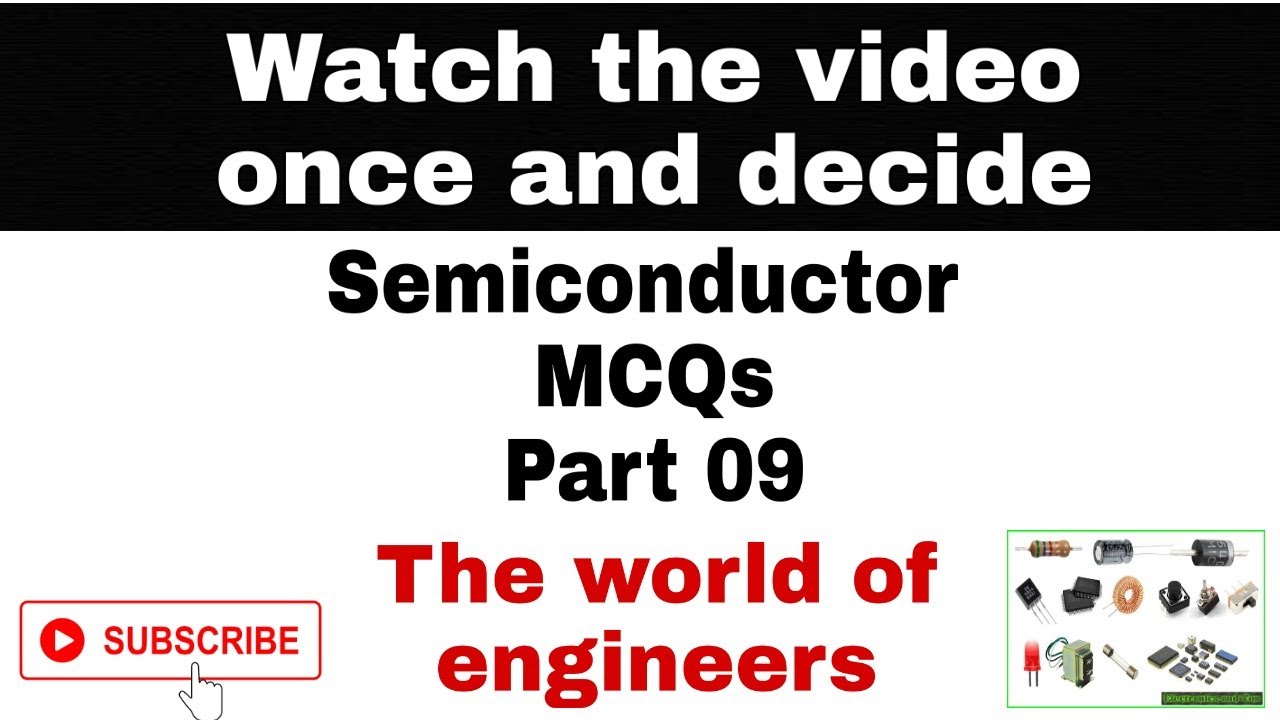Handa || Electronic MCQs || Semiconductor Part 09 MCQS (111-135)