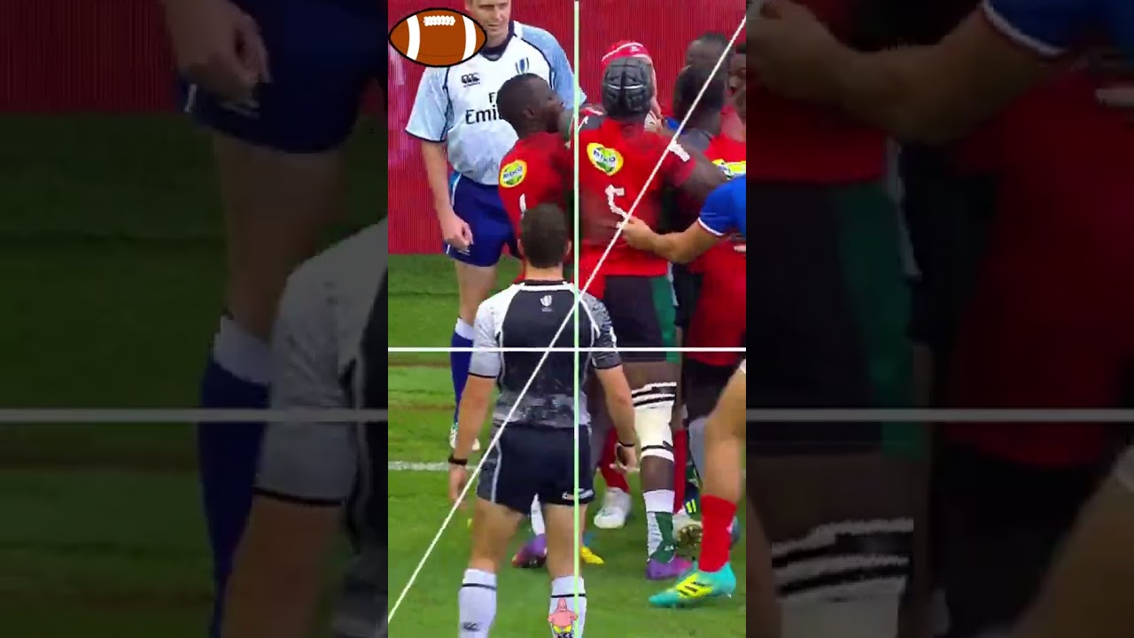 Pt2 Don&rsquo;t let his knees touch the ground 😡 #hsbcsvns  #rugby #newzealand #sports