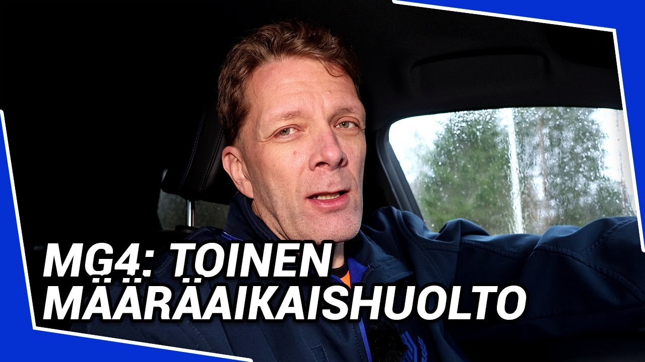 MG4: toinen m&auml;&auml;r&auml;aikaishuolto