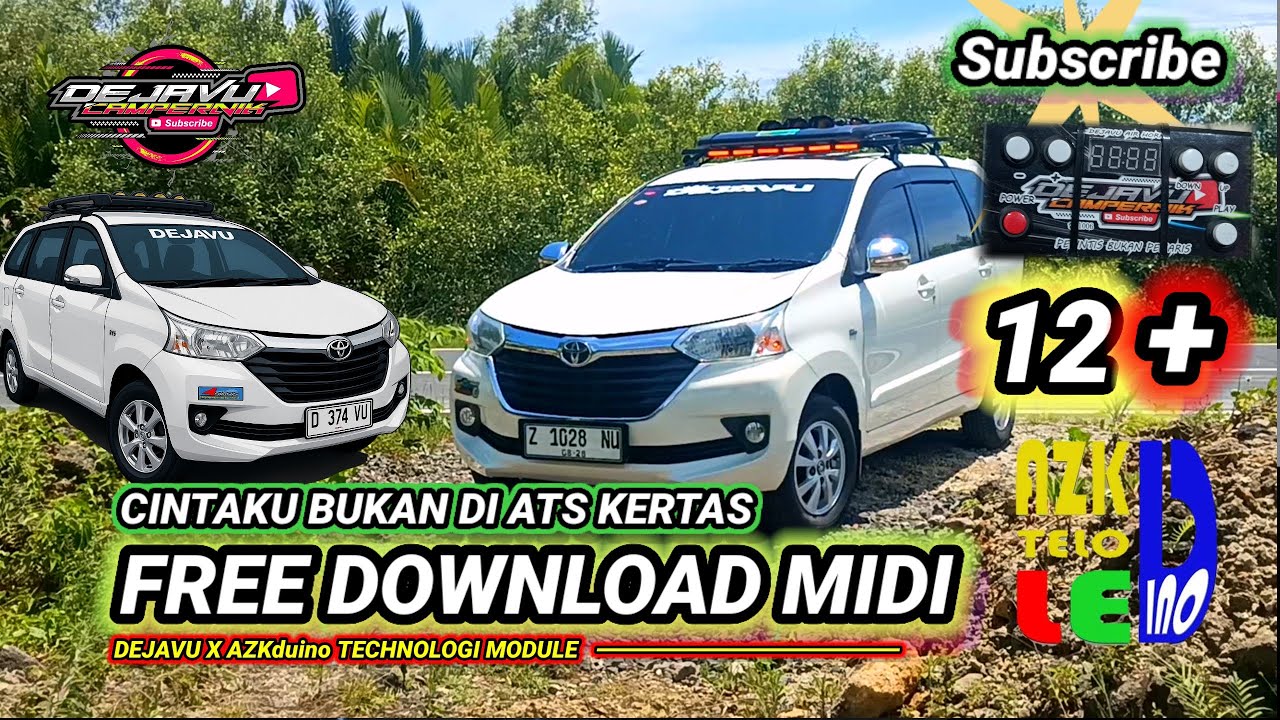 SH4RE💥SAMPLE TELOLET BASURI CINTAKU BUKAN DI ATS KERTAS ~ 12 KNOT FREE DOWNLOAD MIDI