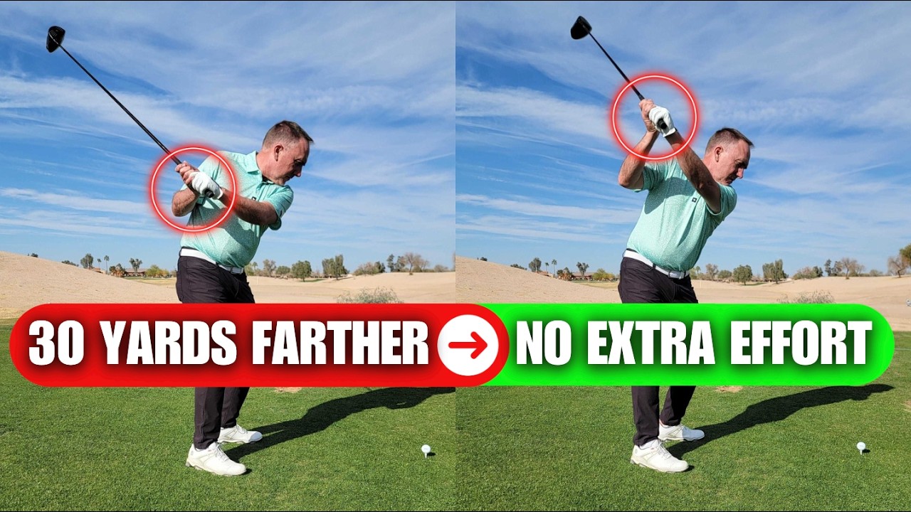 Why Your Backswing is KILLING Your Golf Distance - Fix It Now