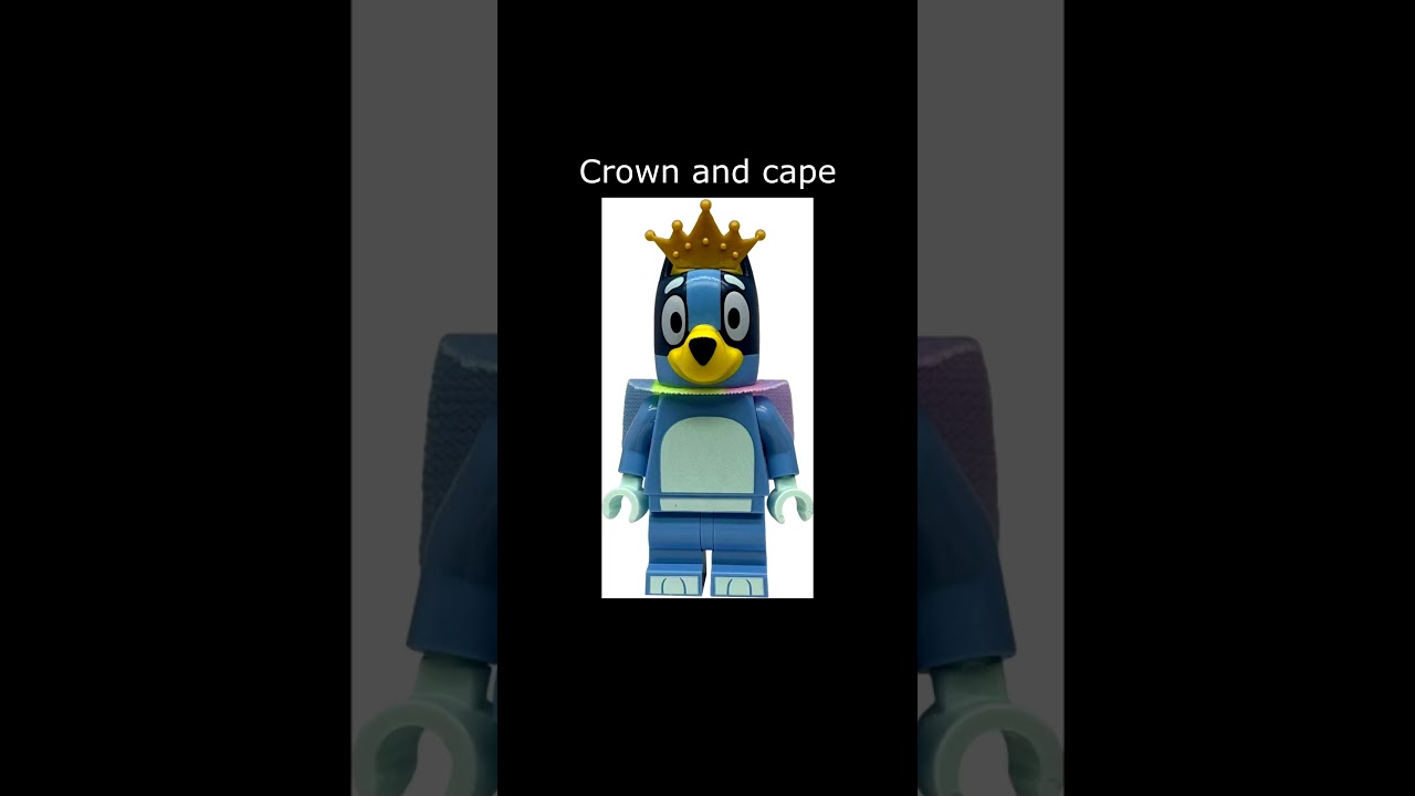 LEGO Bluey Minifigure Evolution