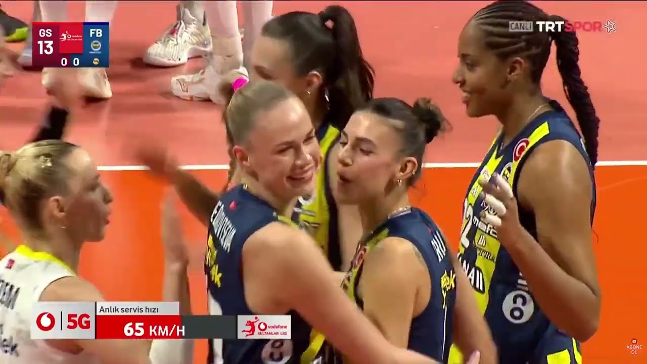 Galatasaray - Fenerbahçe Medicana Maçı 1.Seti Video Klibi. Devamı Gelsin mi?