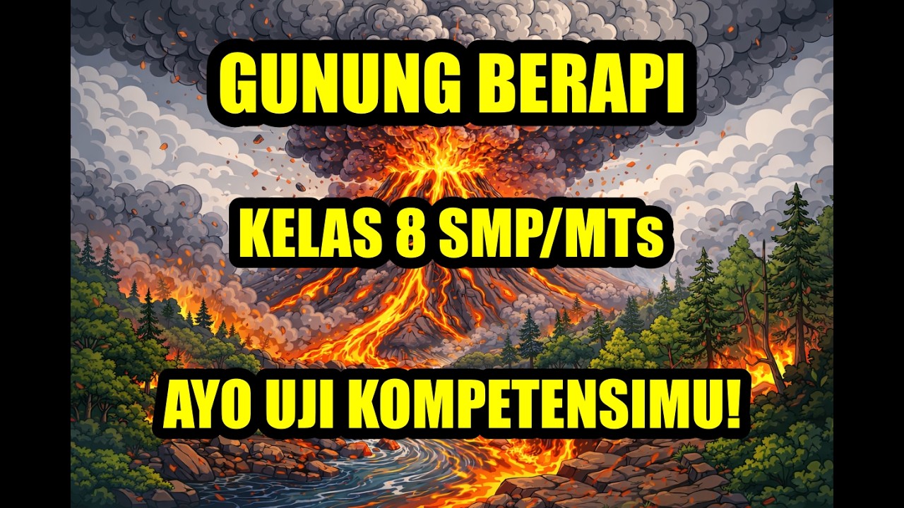 LATIHAN SOAL GUNUNG BERAPI IPA KELAS 8 SEMESTER 2