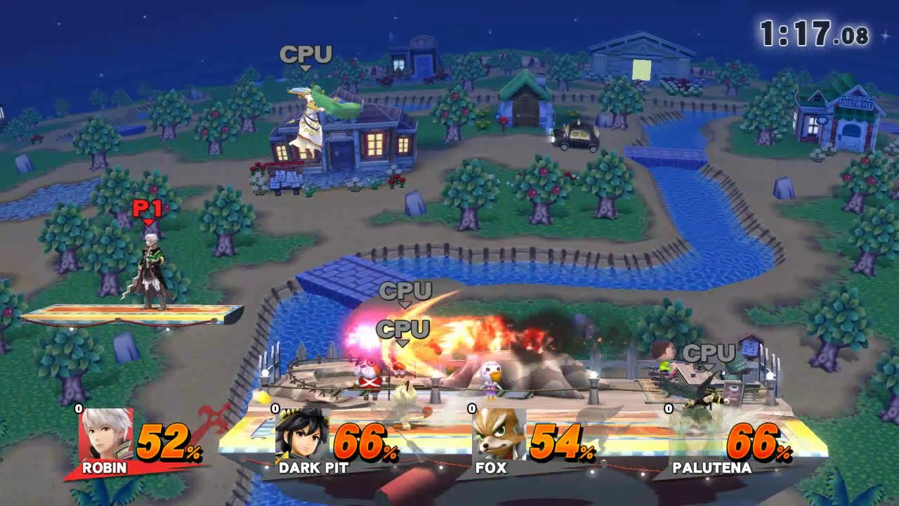 FB Gamer: Super Smash Bros for Wii U Smash: Robin, Dark Pit, Fox, Palutena