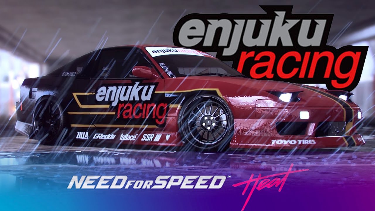 NFS HEAT - ENJUKU RACING NISSAN 180SX CUSTOMIZATION & DRIFT WRAP
