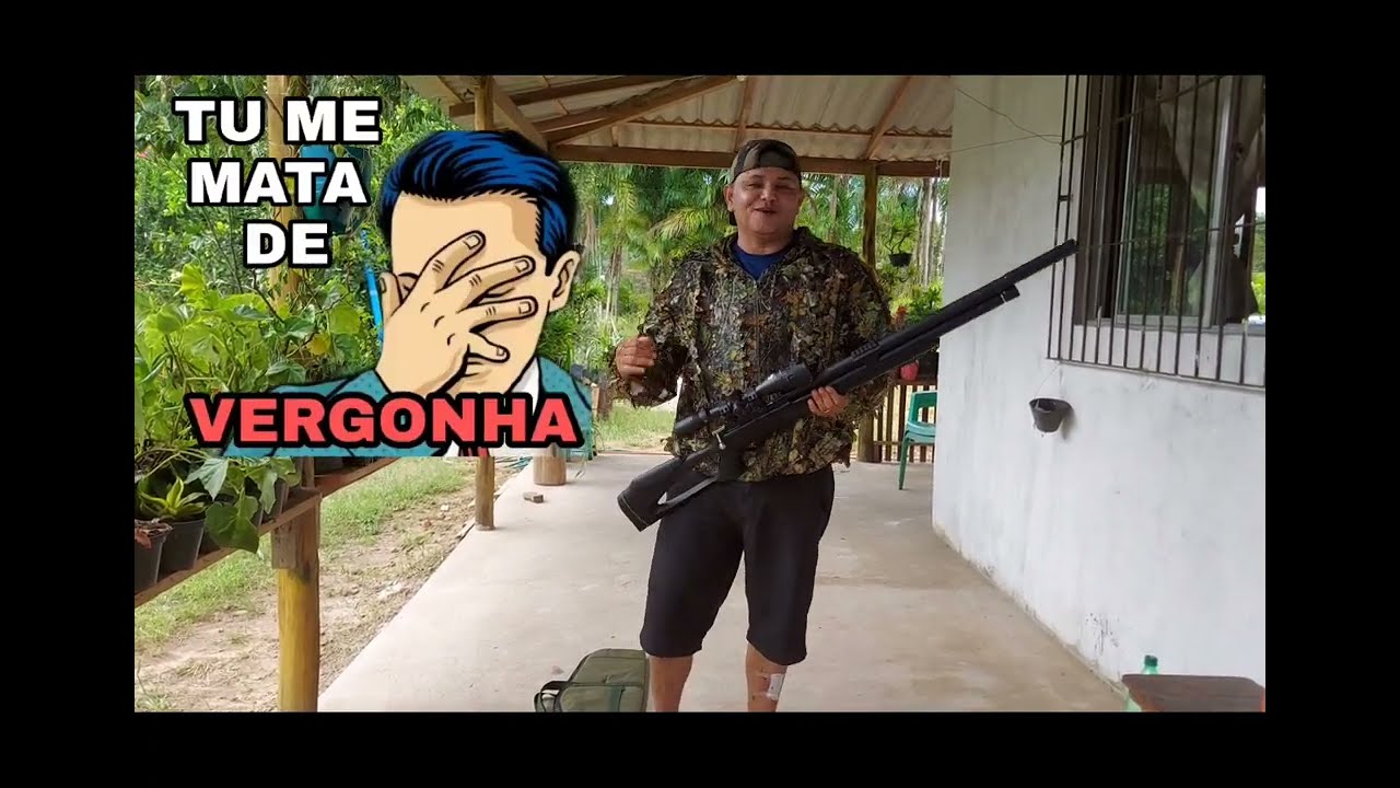 Carabina M25 vs Bomba Pneum&aacute;tica.  quantas Bombandas para encher,  e quantos disparos.