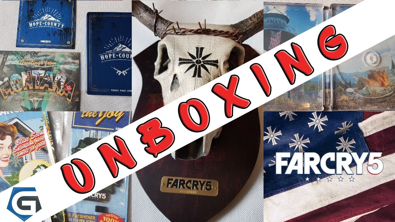 Far Cry 5 Hope County Collector's Case [442/6000] - Edycja Kolekcjonerska - UNBOXING [2/3]