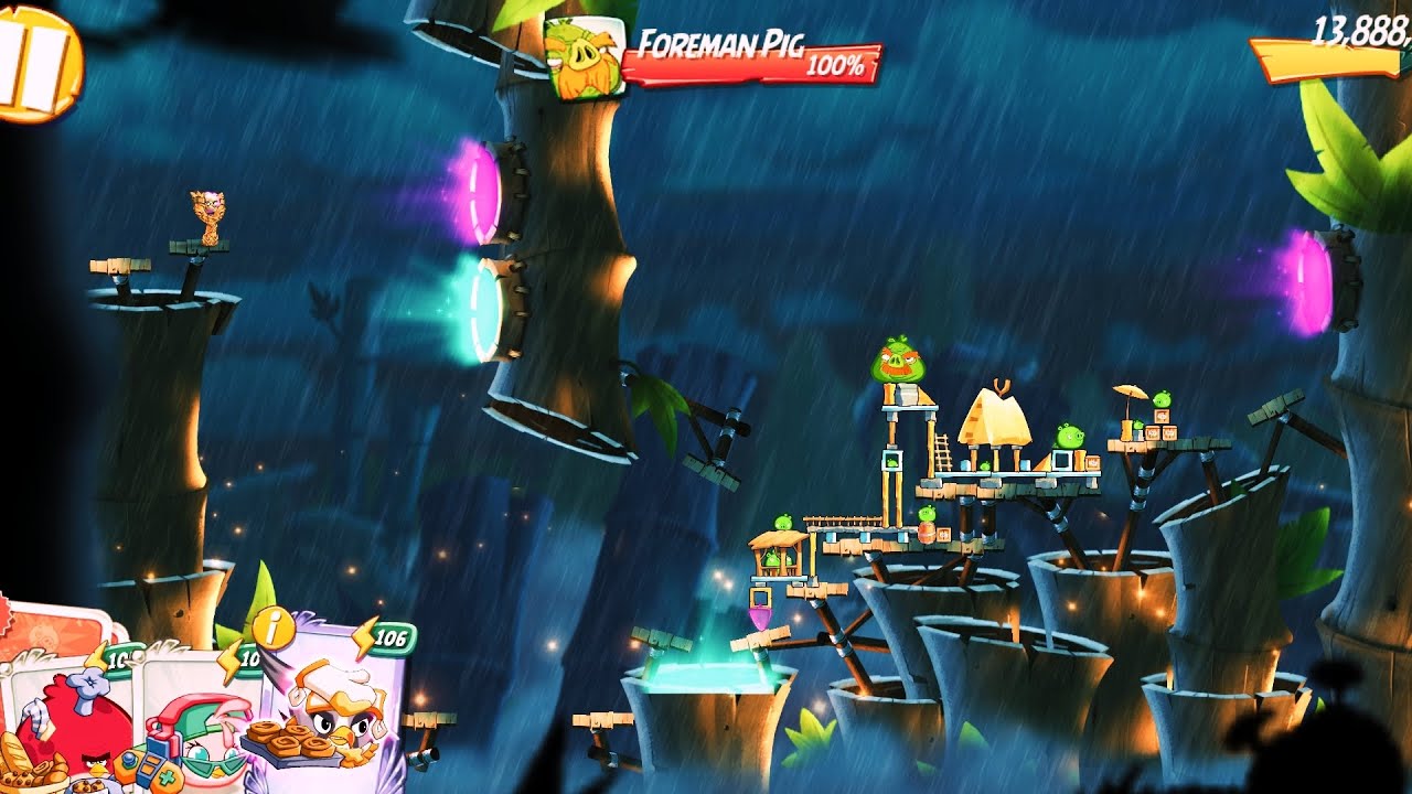 King Pig Panic (3-4-5) Angry Birds 2 Gameplay  Today King Pig Gameplay 2026/03/14 #0601 #angrybirds 