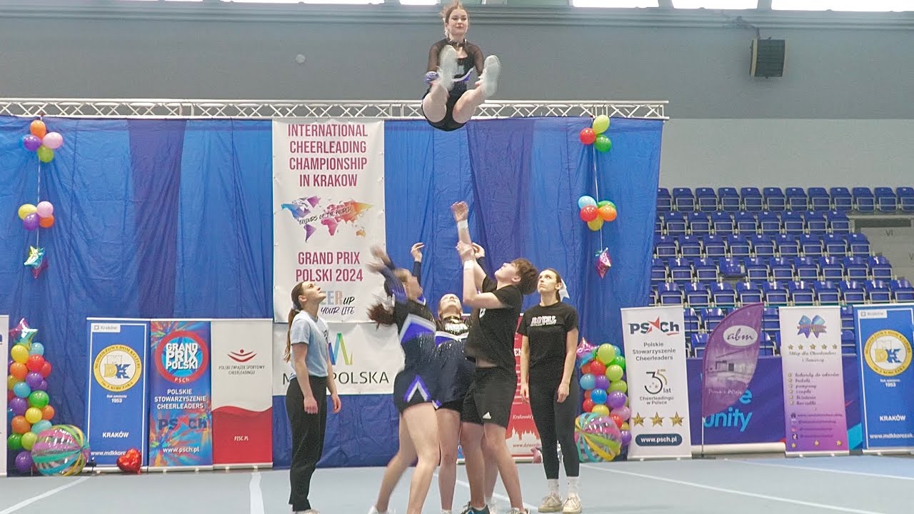 *Royal Cheerleaders Academy*  -CHEER - GROUP STUNT COED - / Kraków 2024