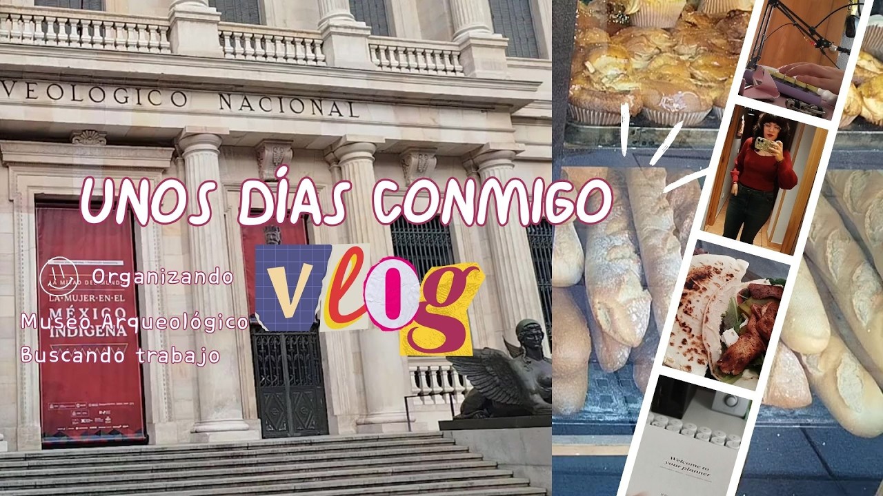 De vuelta a la busqueda de empleo, organizacion y visita al museo ||  Unos días conmigo Vlog 🖼️