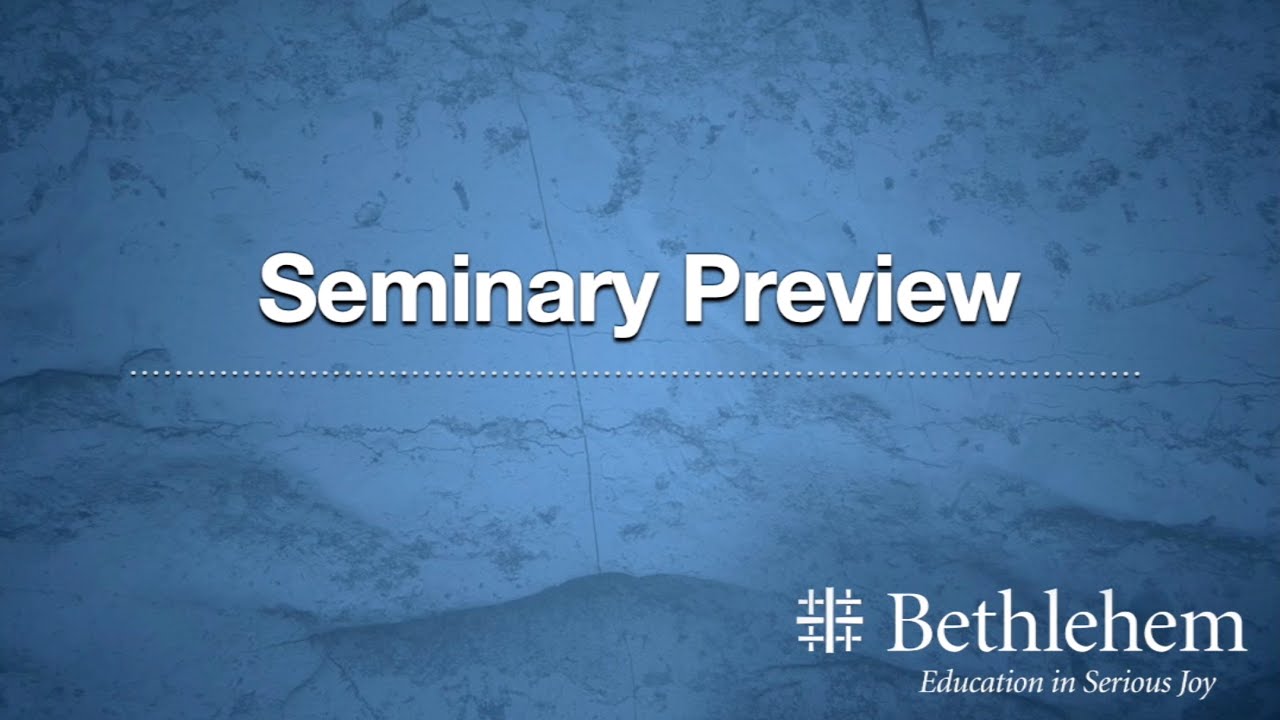 MDiv Program Overview | Bethlehem College & Seminary