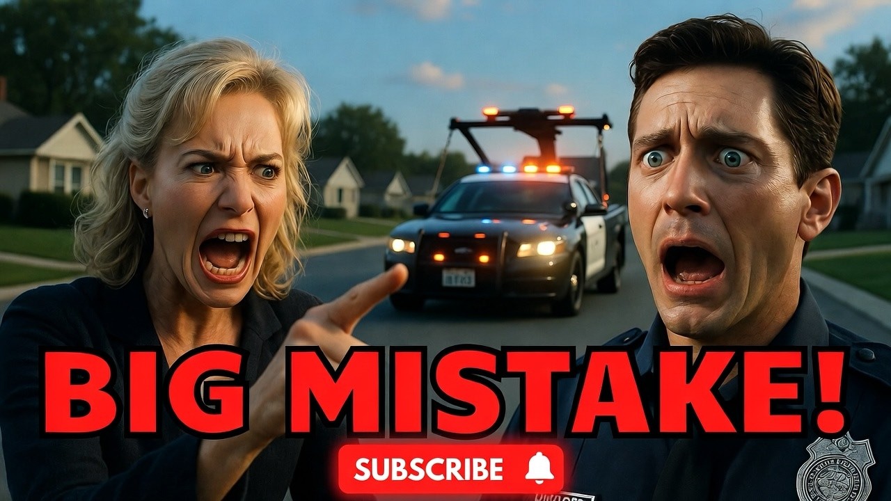 HOA Karen Towed My Police Car… Minutes Later My Chief Arrested Her, New HOA Story