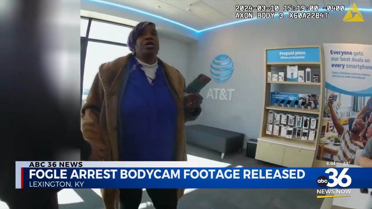 Tayna Fogle body cam footage released by police