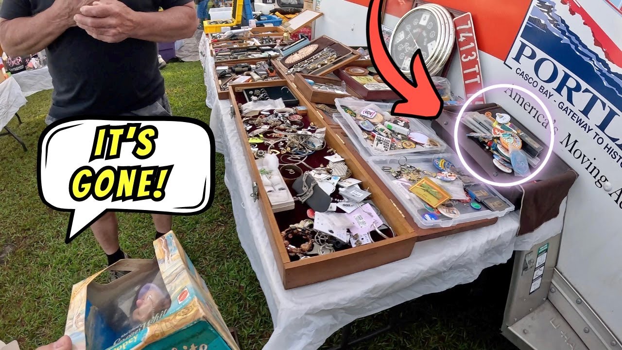 Flea Market Fiasco: He Took My Item When I Turned Around!