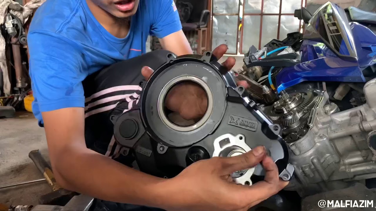 Motor Y15 pasang DRY CLUTCH MVR1