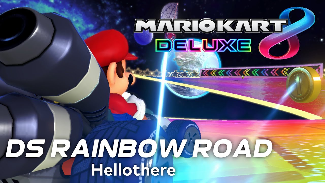 DS Rainbow Road Update 3.0!!! - Mario Kart 8 Deluxe Custom Track