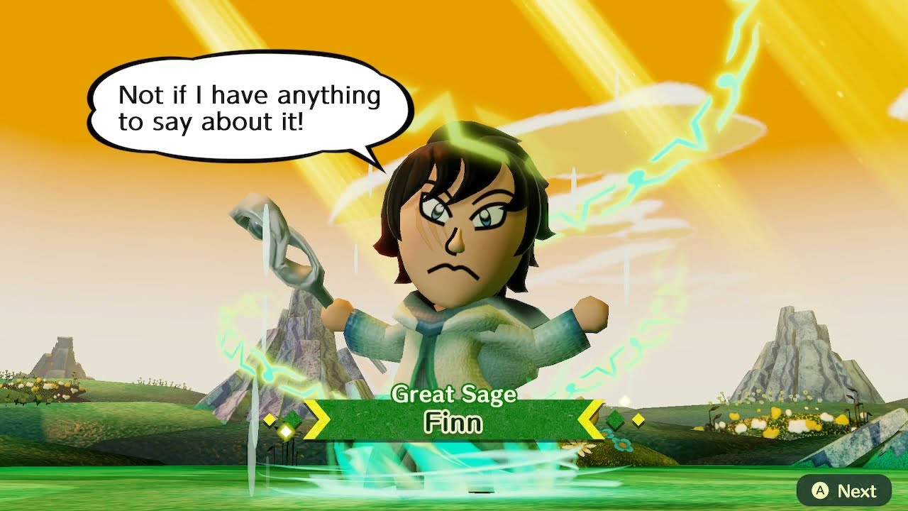 Miitopia - Great Sage theme slowed