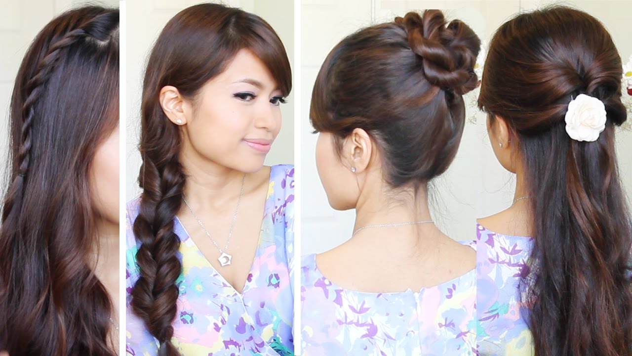 Quick & Easy Back to School Hairstyles | Hair Tutorial