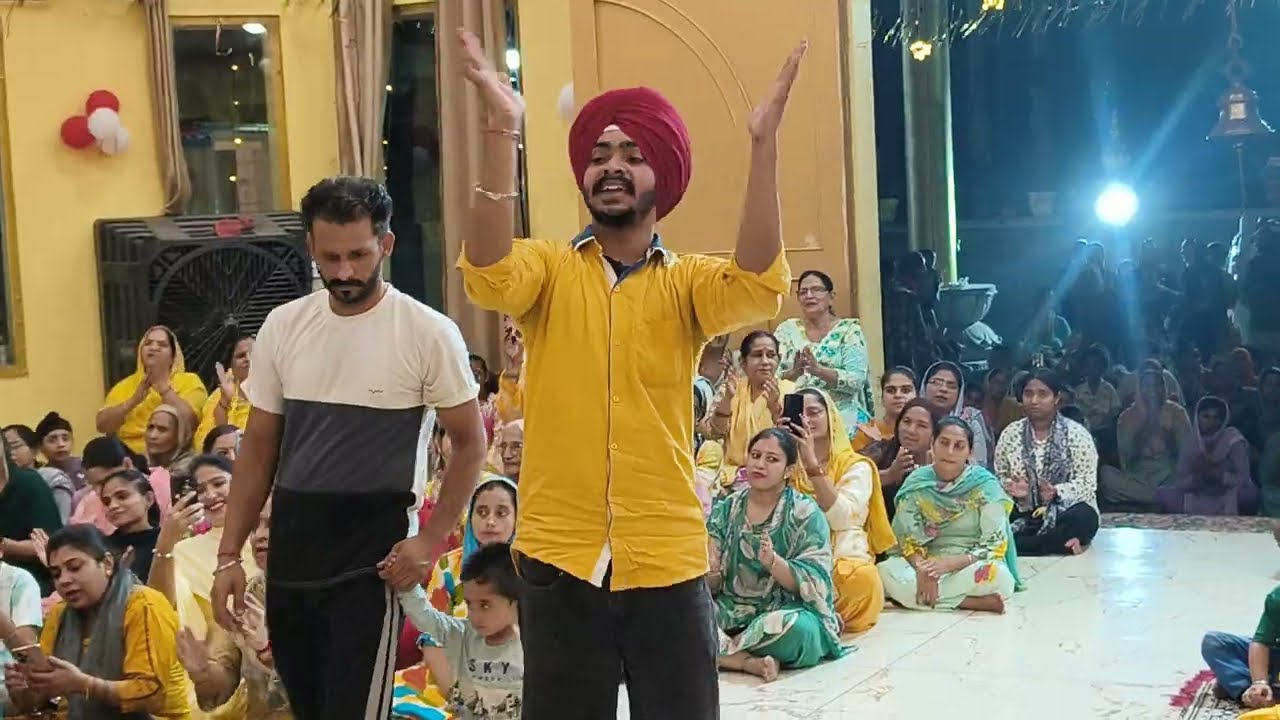 एक भगत का मां के प्रति भाव। नवरात्रे मेला।मां बगलामुखी धाम पट्टी। RINKU AGNIHOTRI। माई दे लंबे वाल