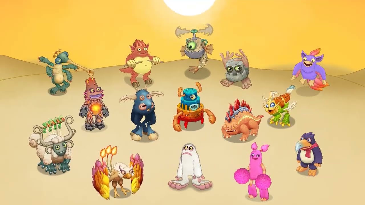 Fire Desert - Full Song ft. @Mint_loll (My Singing Monsters)