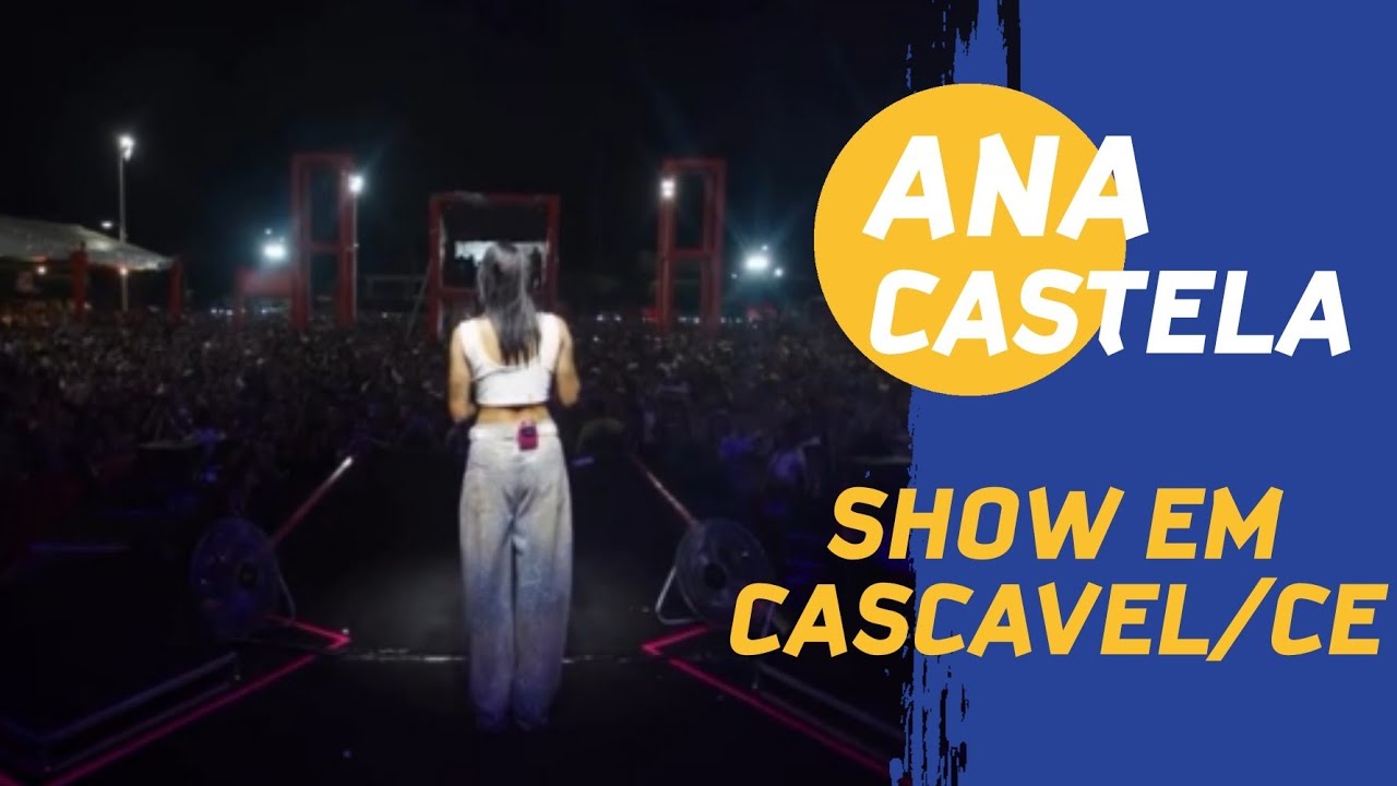ANA CASTELA SHOW EM CASCAVEL/CE #anacastela #boiadeira #show 