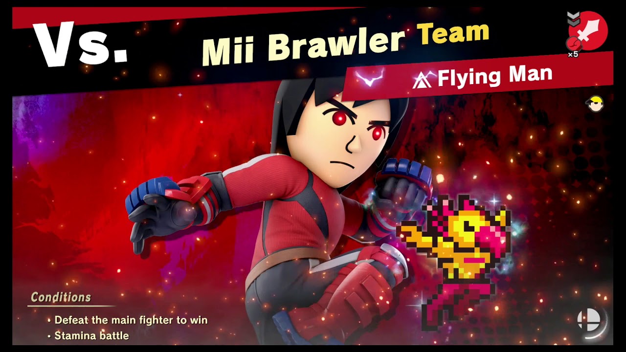 Super Smash Bros Ultimate: Eric (My Mii) VS. World of Light Exclusive Spirits