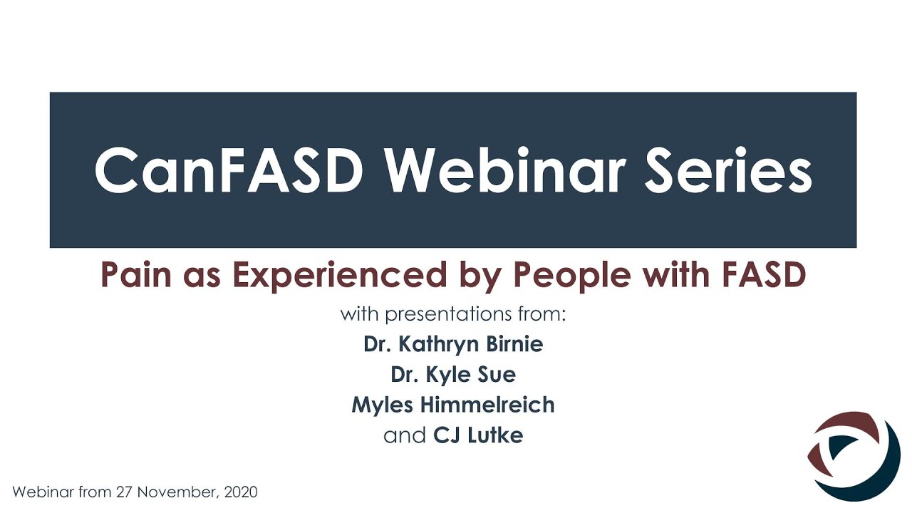 Pain as Experienced by People with FASD