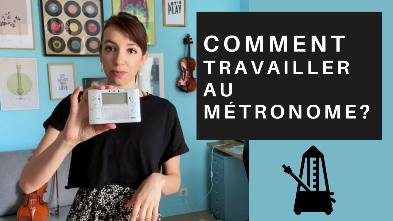 Cours de violon : Comment travailler au métronome ?