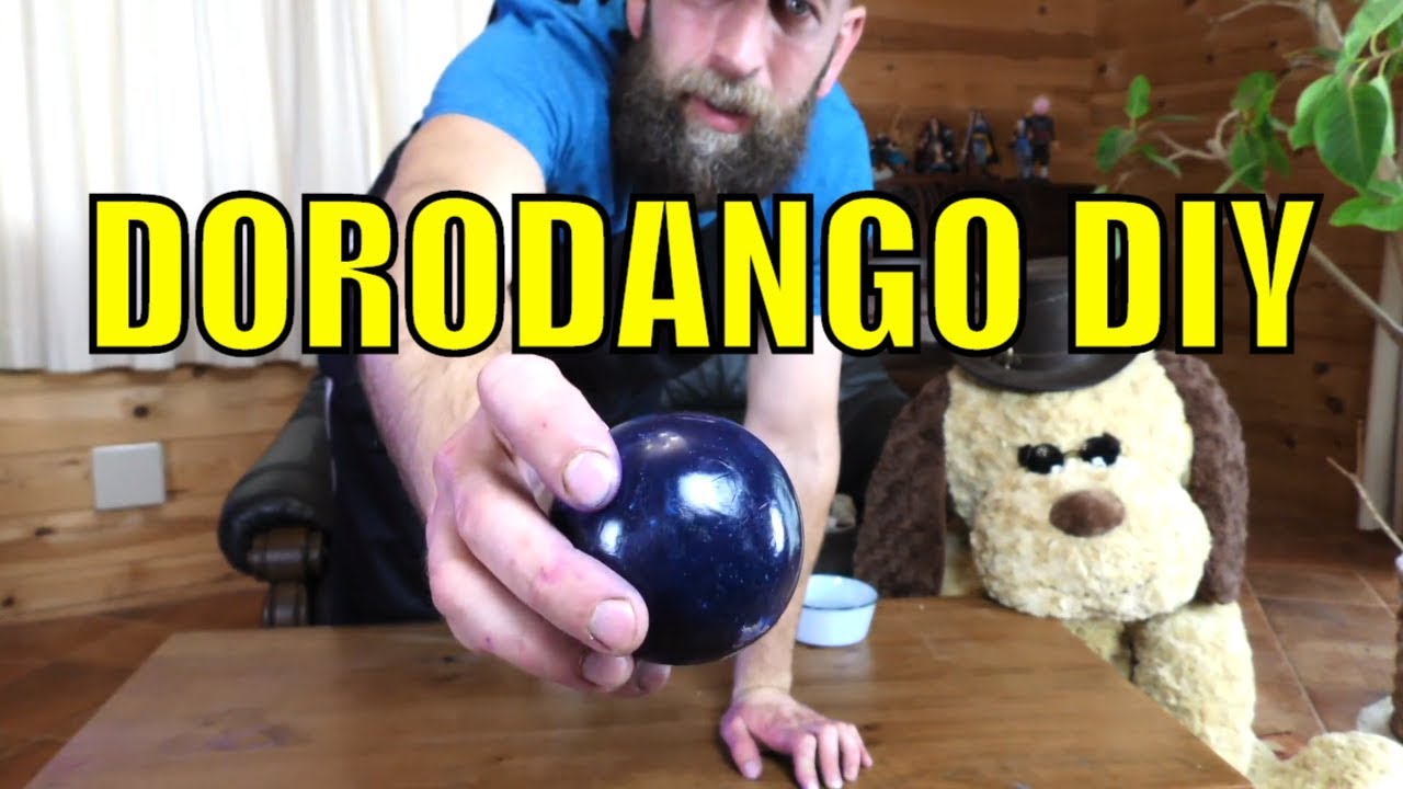 Földből Készítettem Tükör Sima Golyót ( Dorodango )