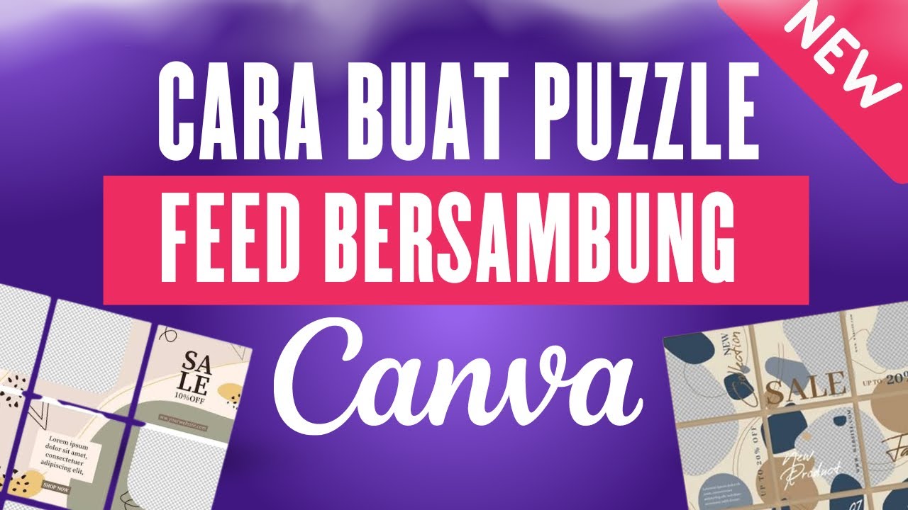 Cara Membuat Puzzle Feed di Canva