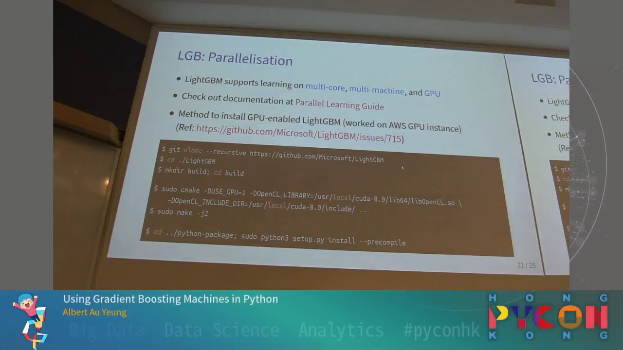PyCon HK 2017 - Using Gradient Boosting Machines in Python
