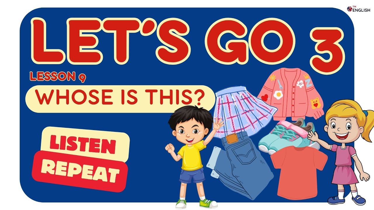 Level 3 Lesson 9 ||  WHOSE IS THIS❓| Elementary Kids English ESL Vocabulary & Grammar