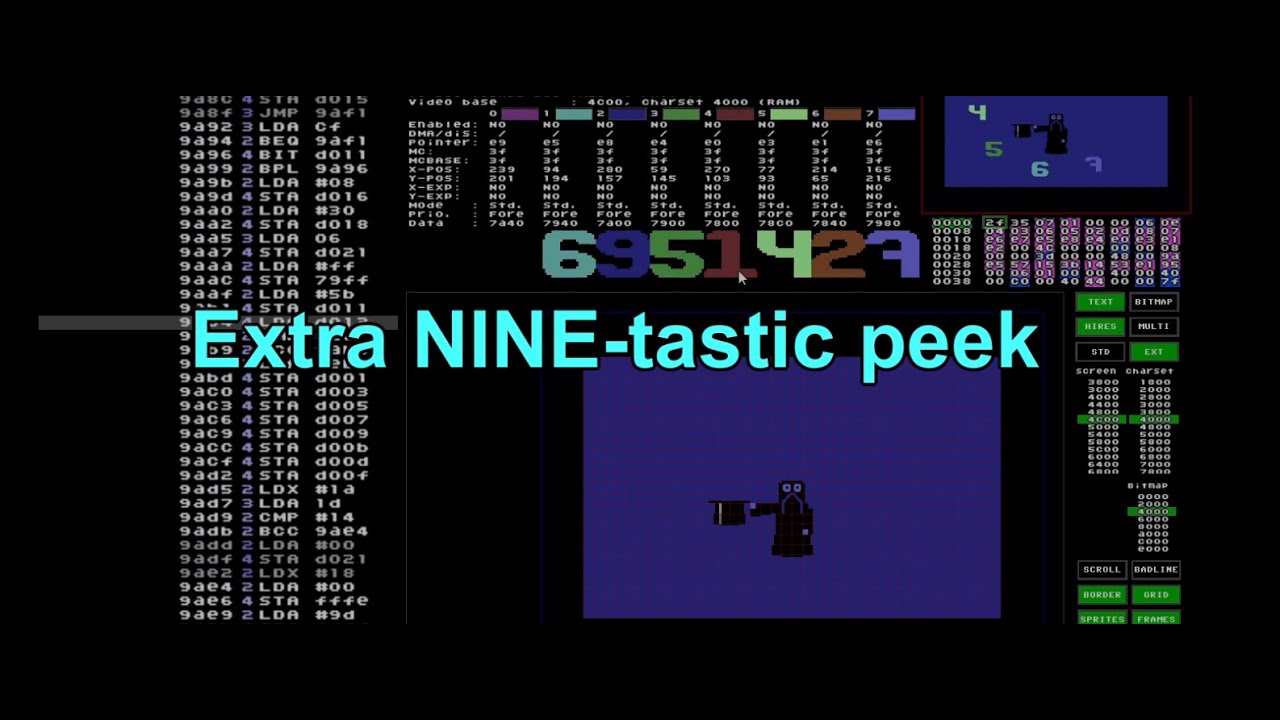 C64 Demos peek - Nine - LFT - Extra