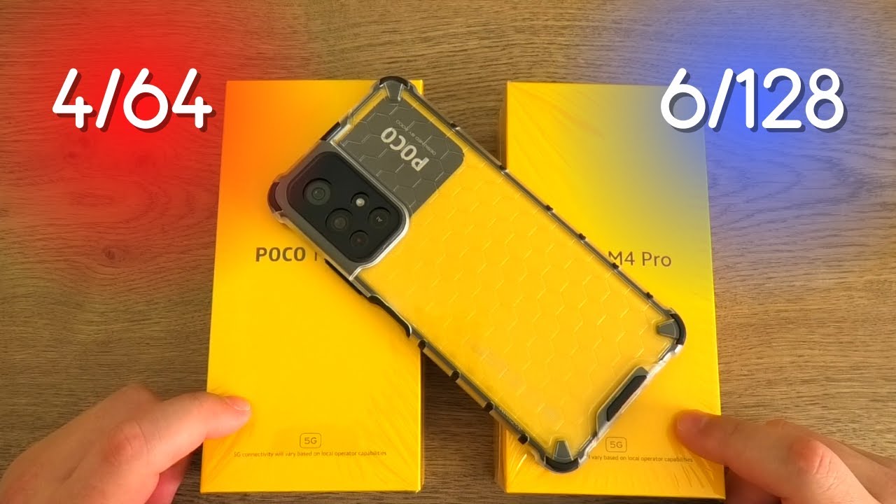 Xiaomi Poco M4 Pro 5G 4/64 или 6/128 ► какой СЯОМИ купить?
