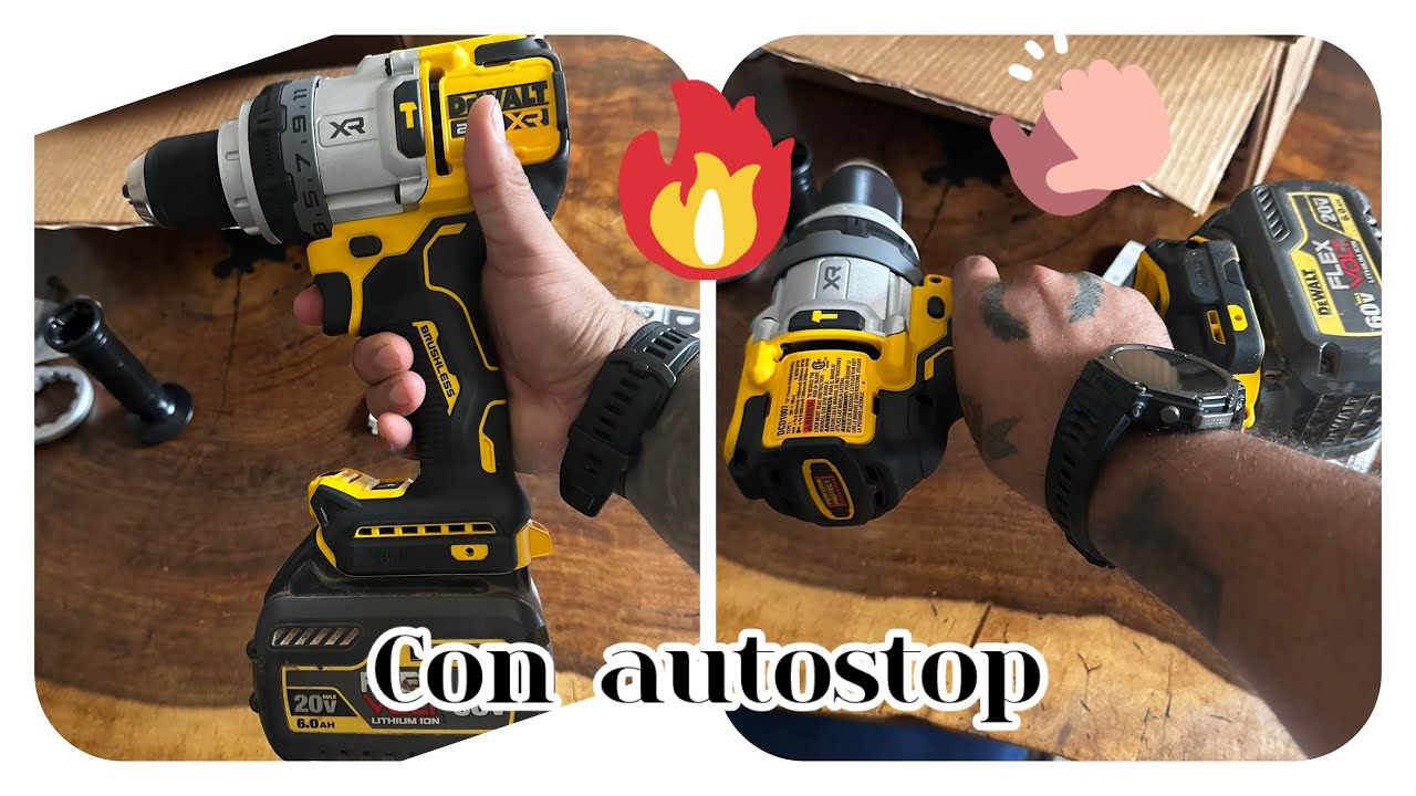 Así llega taladro más potente🔥de Dewalt por Amazon pura herramienta 
