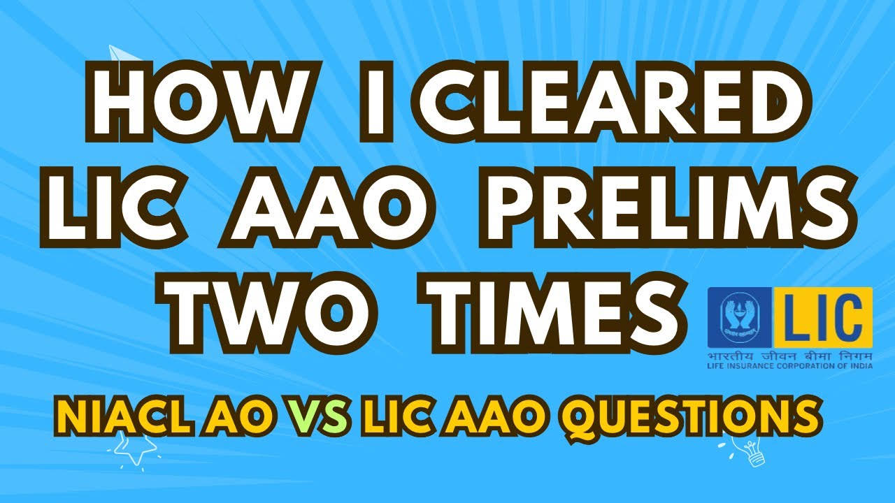 🔥How I Cleared LIC AAO Prelims || Question Level and Expected Cutoff #LICAAOExpectedcutoff