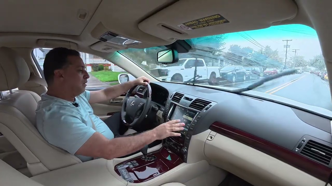 7k Mile 2008 Lexus LS460 L Test Drive