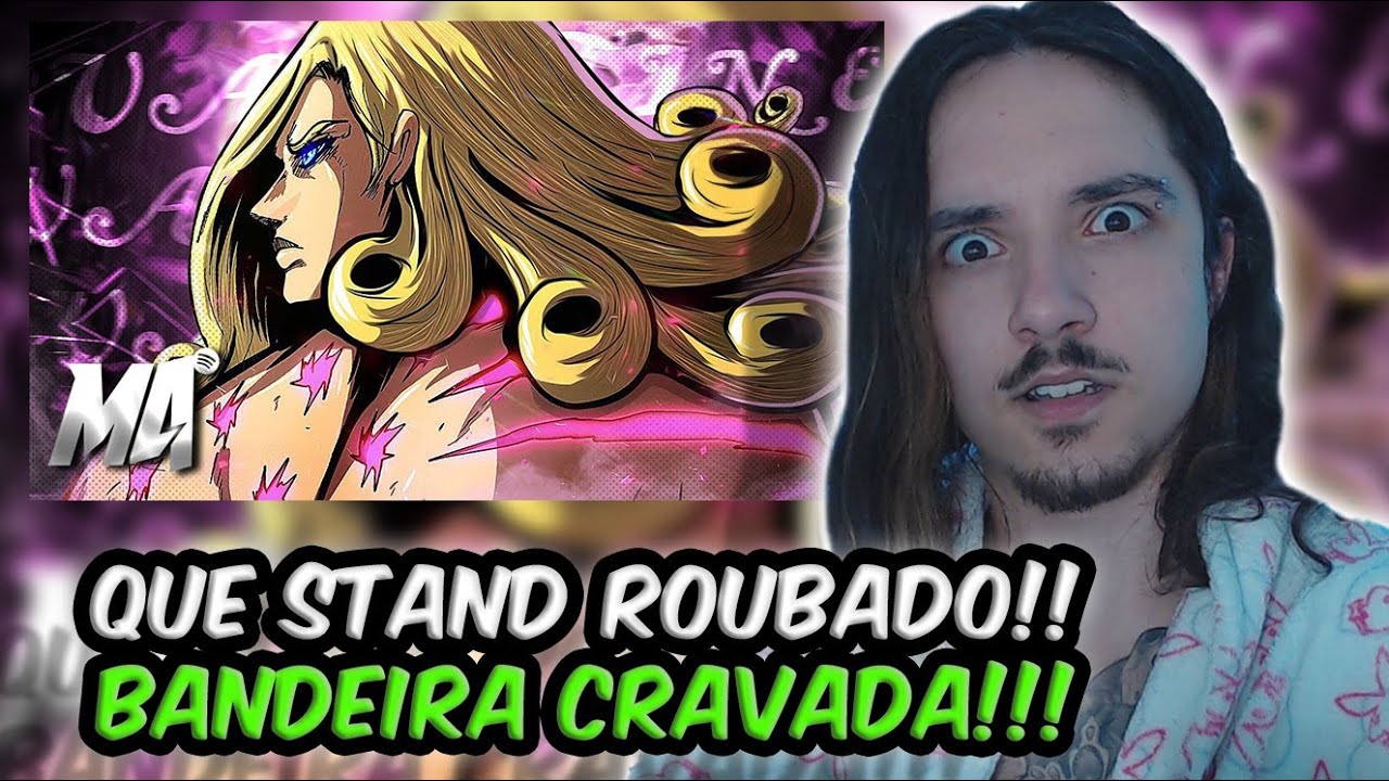 (ROUBADO DMS!) REAGINDO ao Funny Valentine (Jojo's Bizarre Adventure) - D4C | M4rkim | REACT