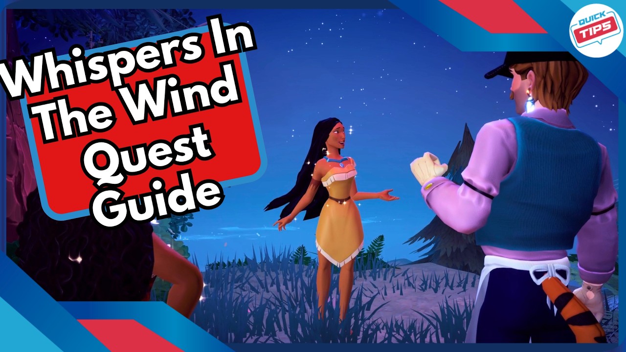 Whispers In The Wind Quest Guide in Disney Dreamlight Valley
