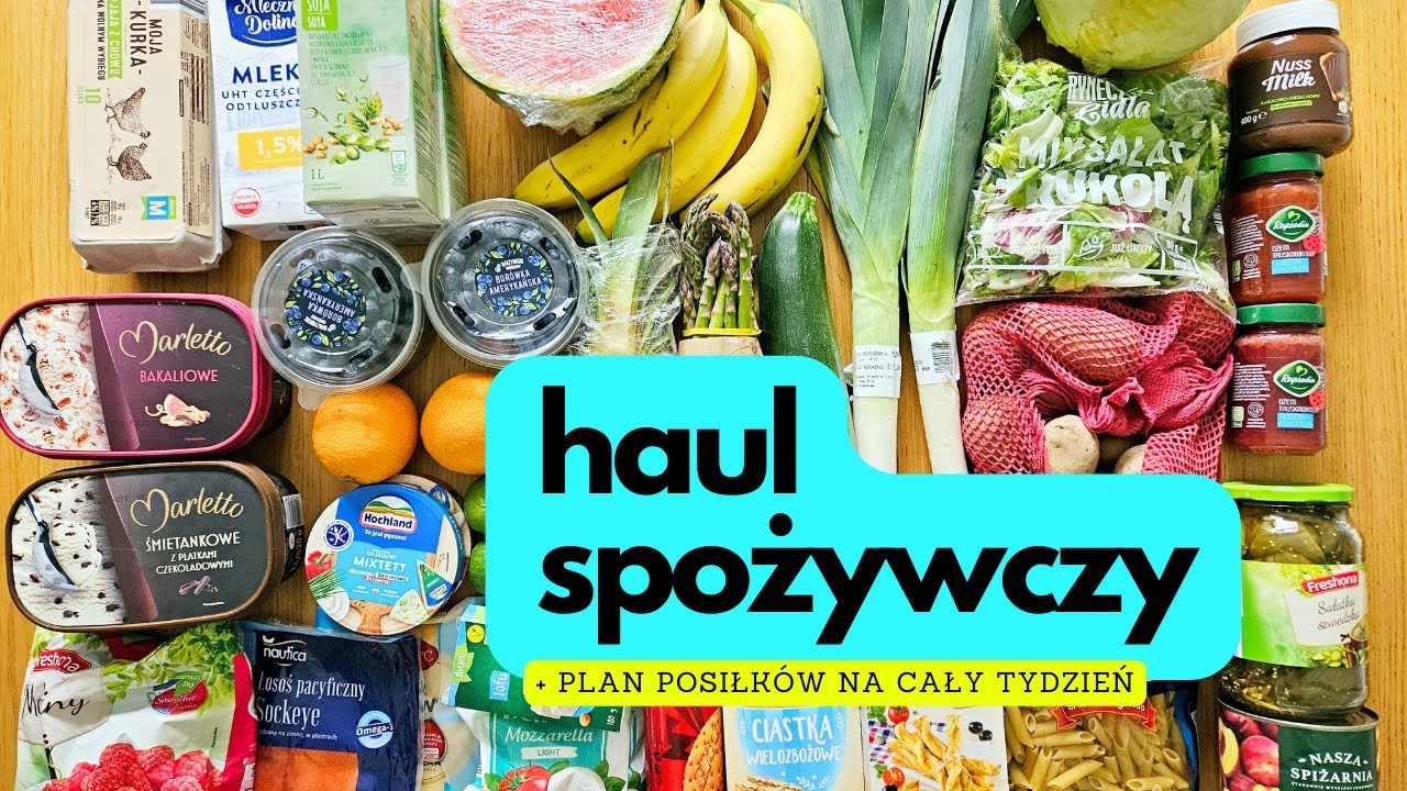 Powrót do szarej rzeczywistości... | zakupy spożywcze i plan posiłków na cały tydzień