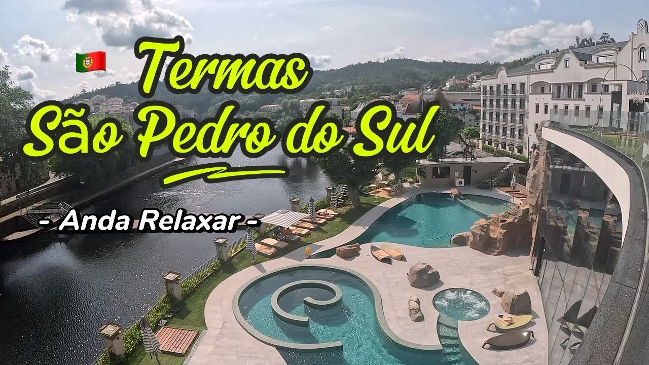 Termas de São Pedro do Sul 👌🏻 relax, saúde e diversão num só lugar! 🇵🇹 #saidecasa 