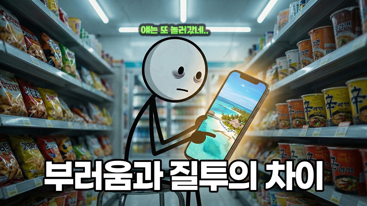 부러움은 지는 게 아니라, 더 잘 살고 싶다는 '뜨거운 신호'입니다