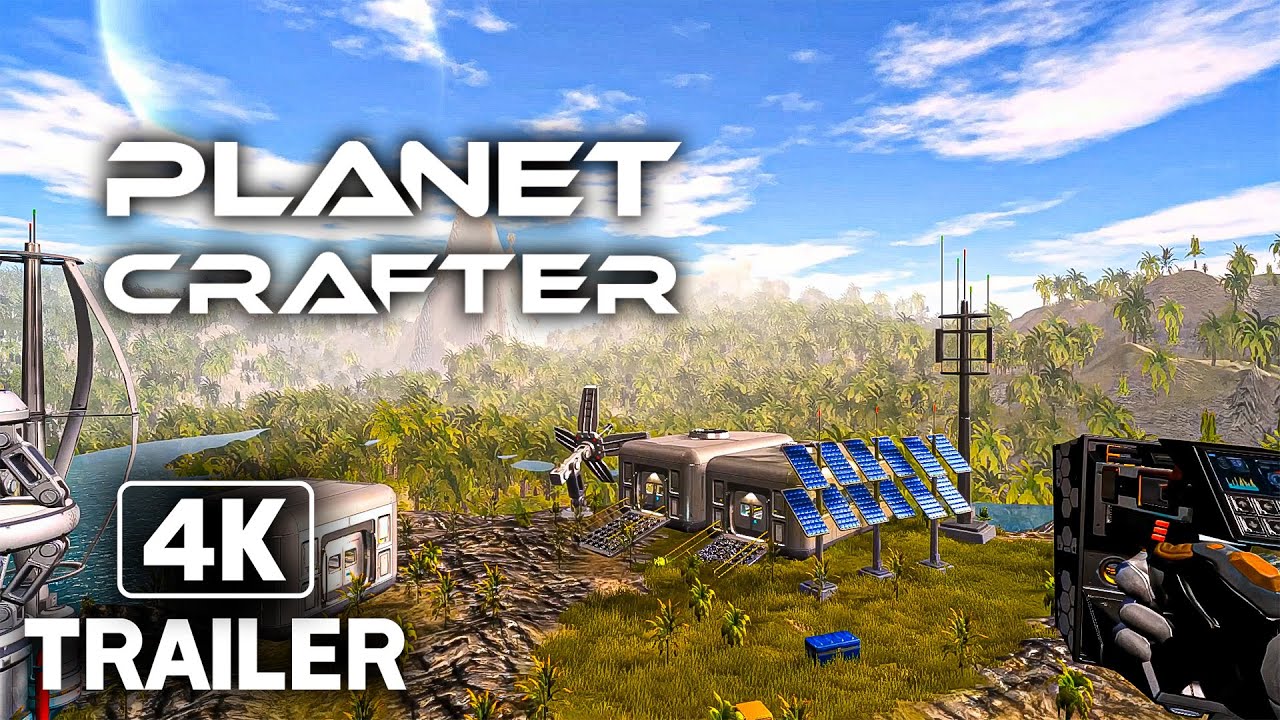 PLANET CRAFTER Gameplay Trailer (2022) 4K