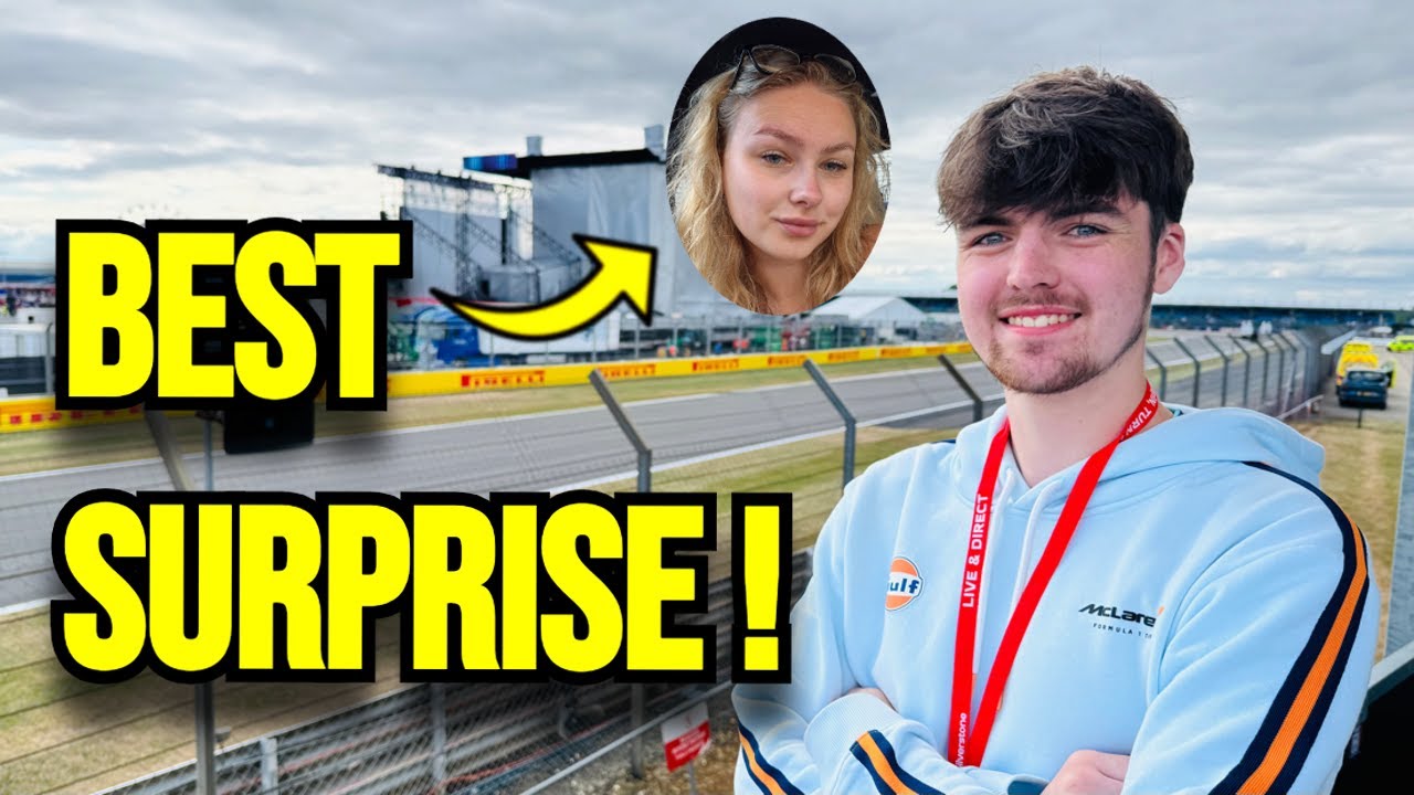 She Surprised Me With British GP Tickets! | F1 Road Trip to Silverstone